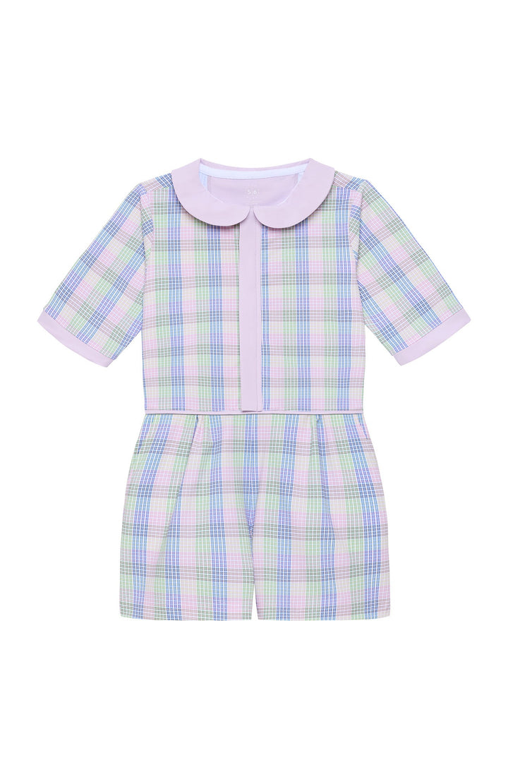 SPRING GINGHAM ROMPER