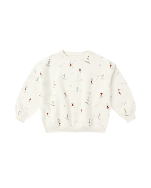 RELAXED SWEATSHIRT || SKIERS
