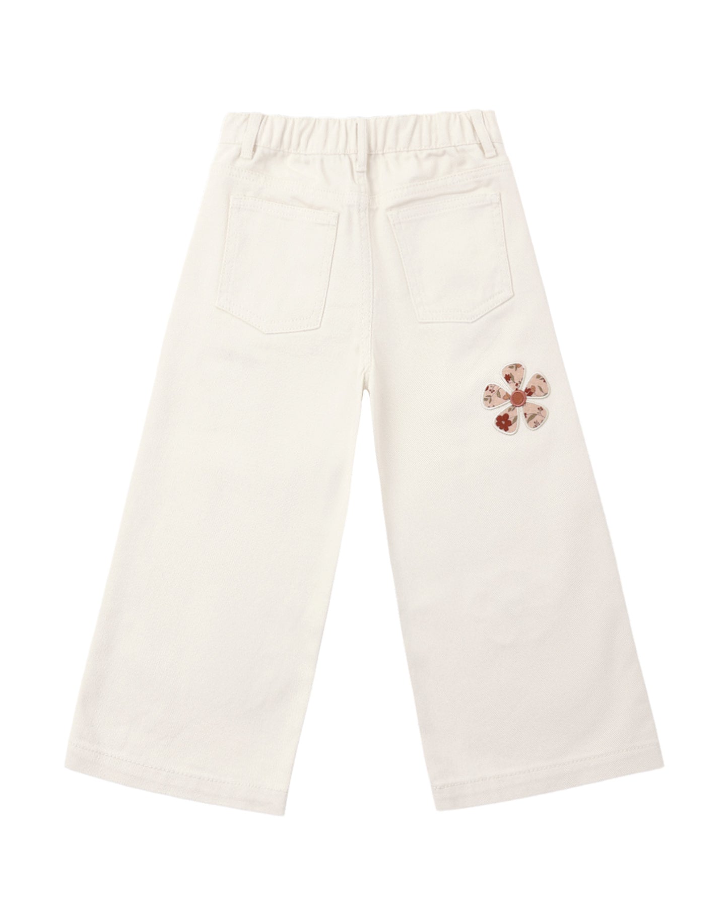 STRAIGHT LEG PANT DAISY PATCHES