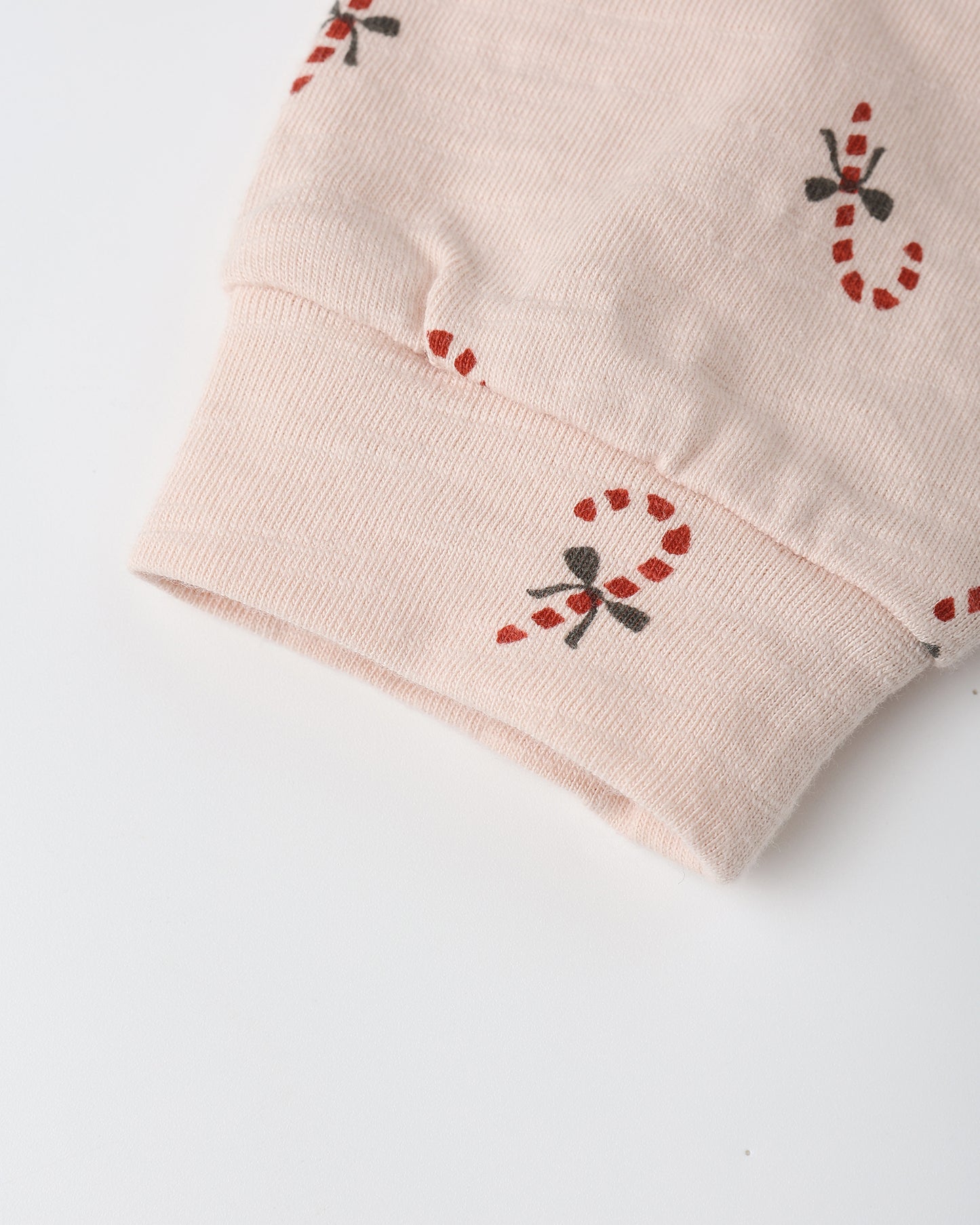 LONG SLEEVE TEE + PANT SET || CANDY CANES