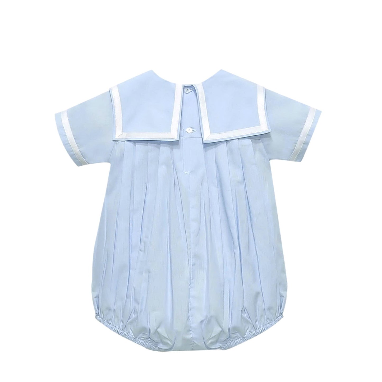 Blue Ashton Boy Bubble | Sailor Sky