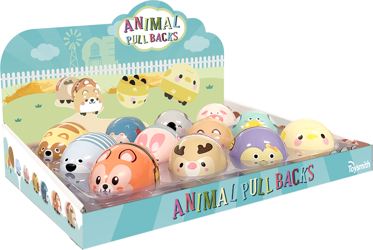Farm Fresh Animal Pull Back
