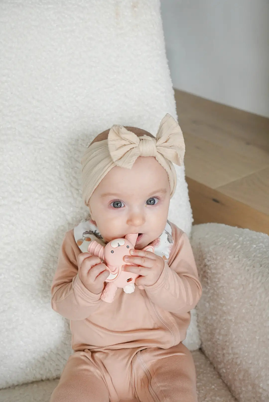 Ritzy Teether Baby Molar Teether | Bunny