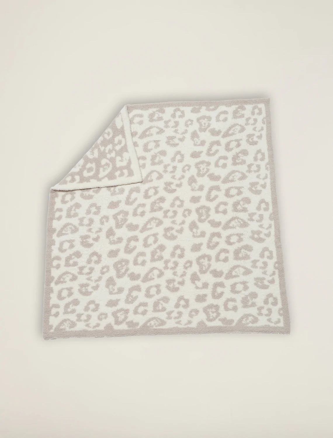 CozyChic Barefoot in the Wild Baby Blanket Stone Cream Magpies