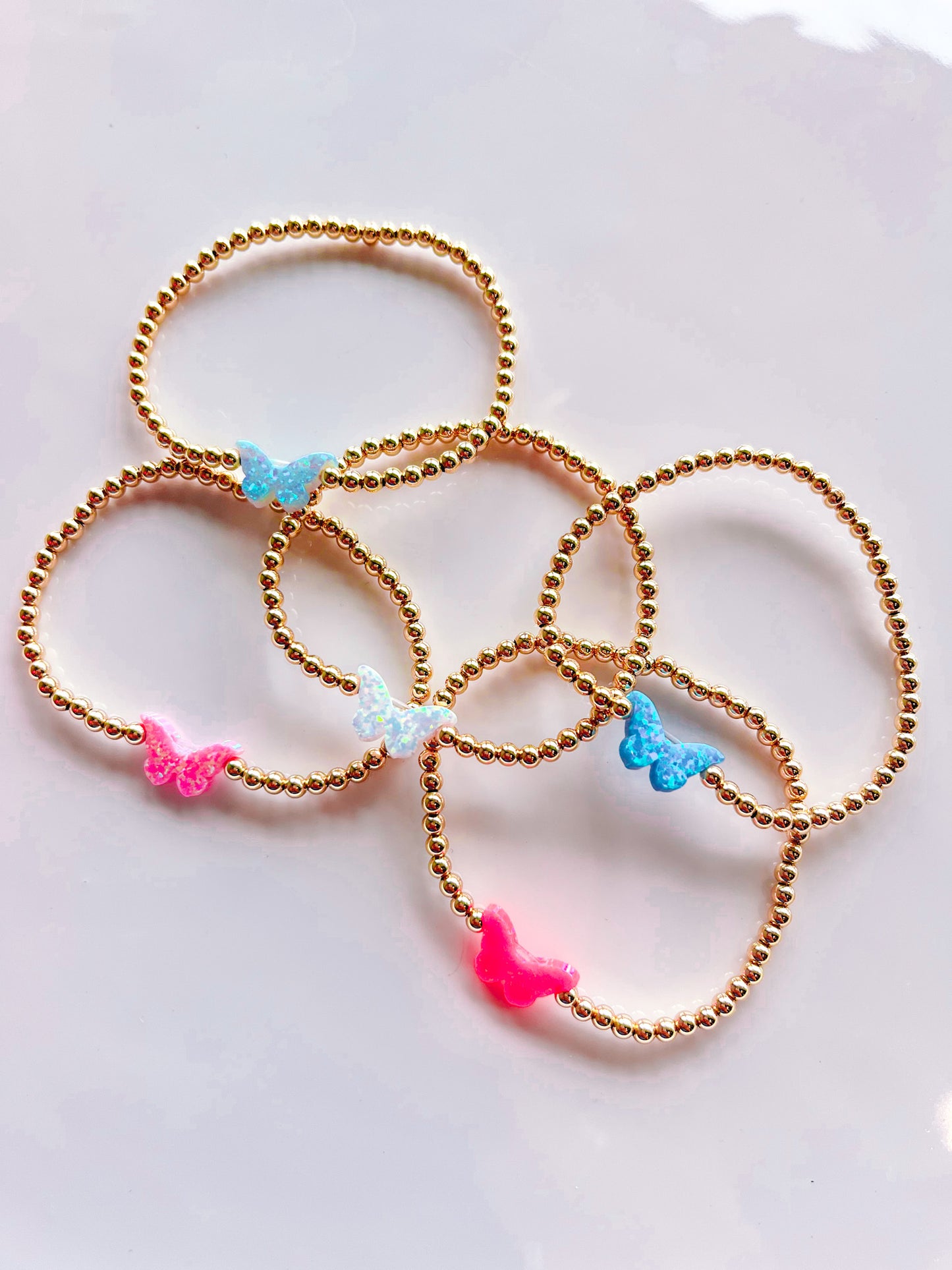 Butterfly Gold Filled Bracelet - Kids
