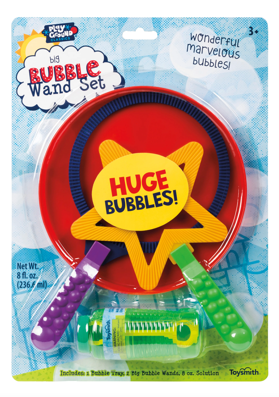 Playground Classics Big Bubble Wand Set