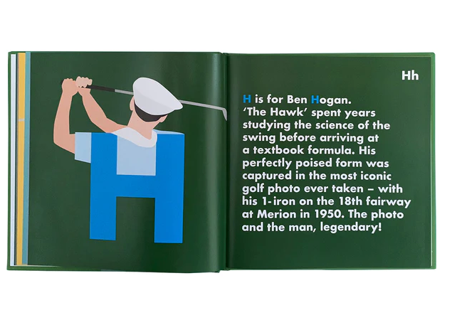 Golf Legends Alphabet Book