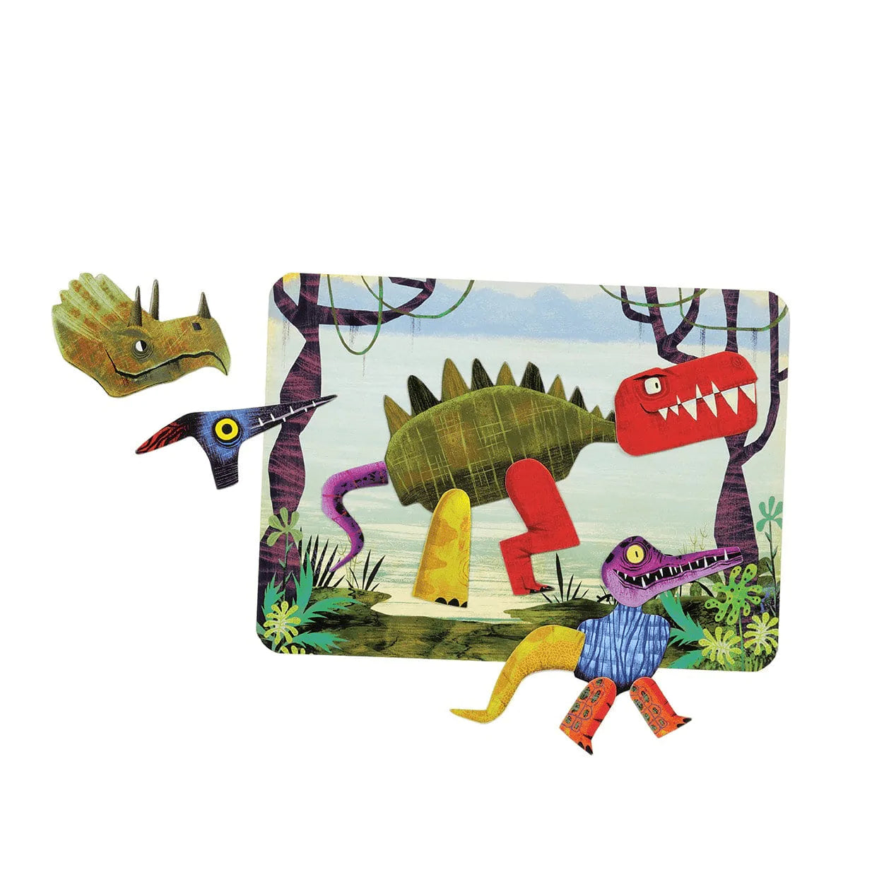 Dinosaurs Magnetic Build It
