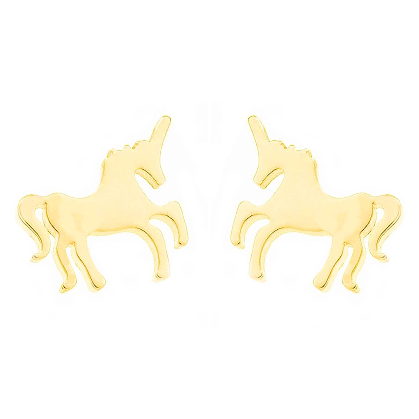 Girls Hypoallergenic Earrings - Unicorn