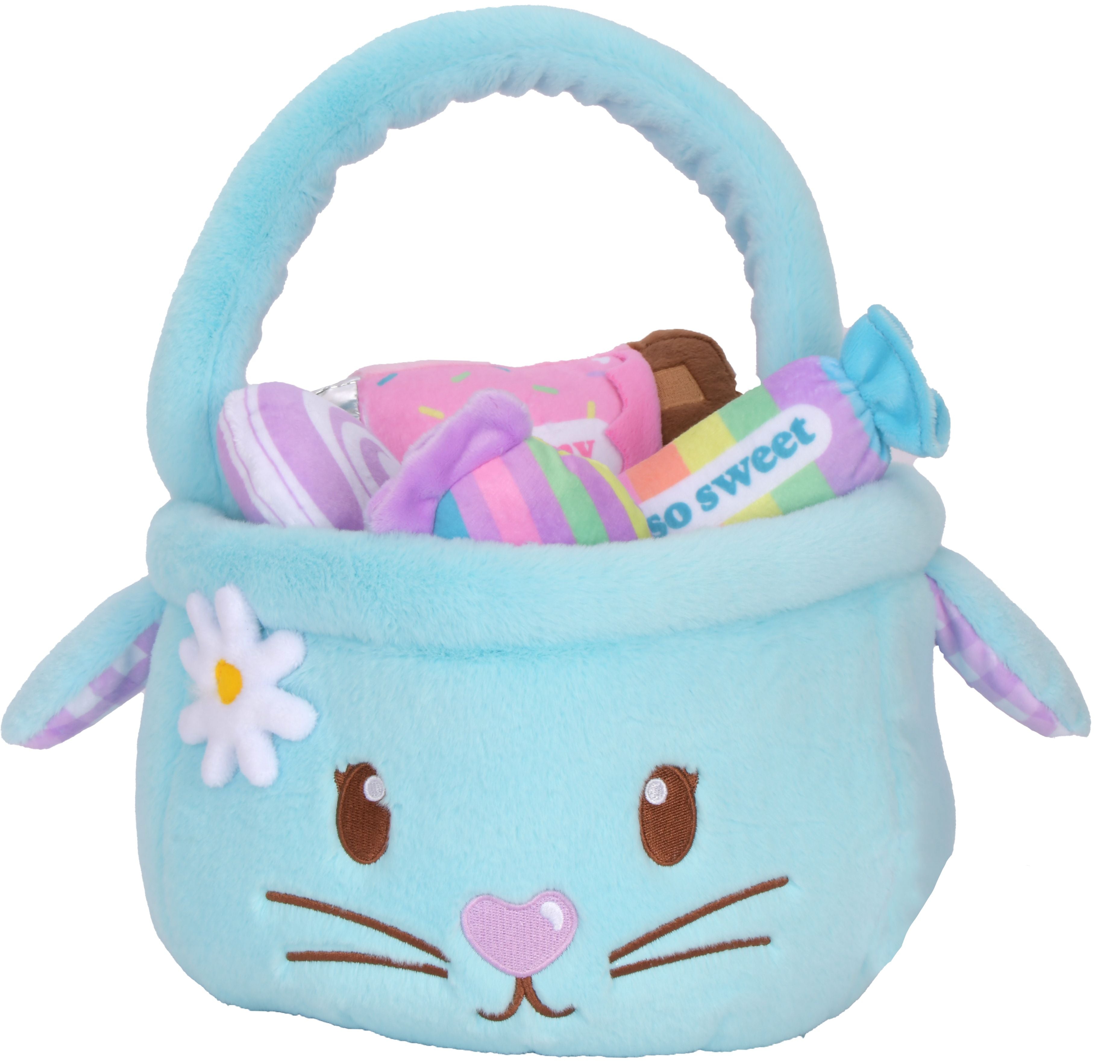 Too Sweet Bunny Basket Plush – Magpies Nashville