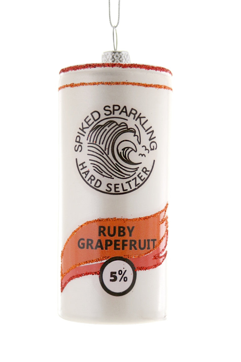 Spiked Seltzer Ornament - Ruby Grapefruit