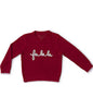 CozyChic Lite Toddler Fa La La Pullover | Holly Red