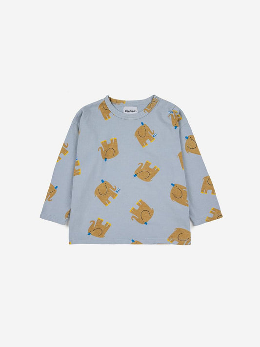 The Elephant all over long sleeve T-shirt | Baby