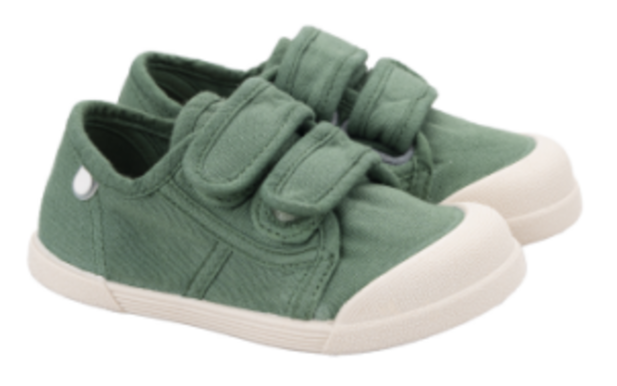 Lona Velcro Sneaker | Pine