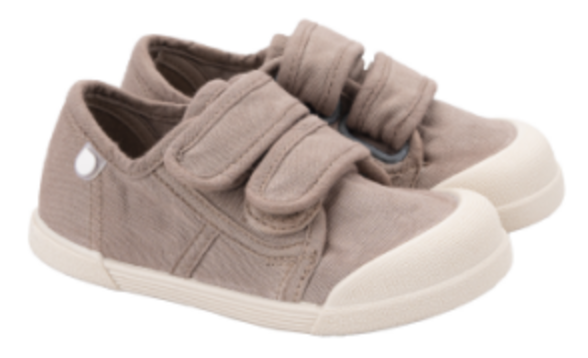 Lona Velcro Sneaker | Cocoa