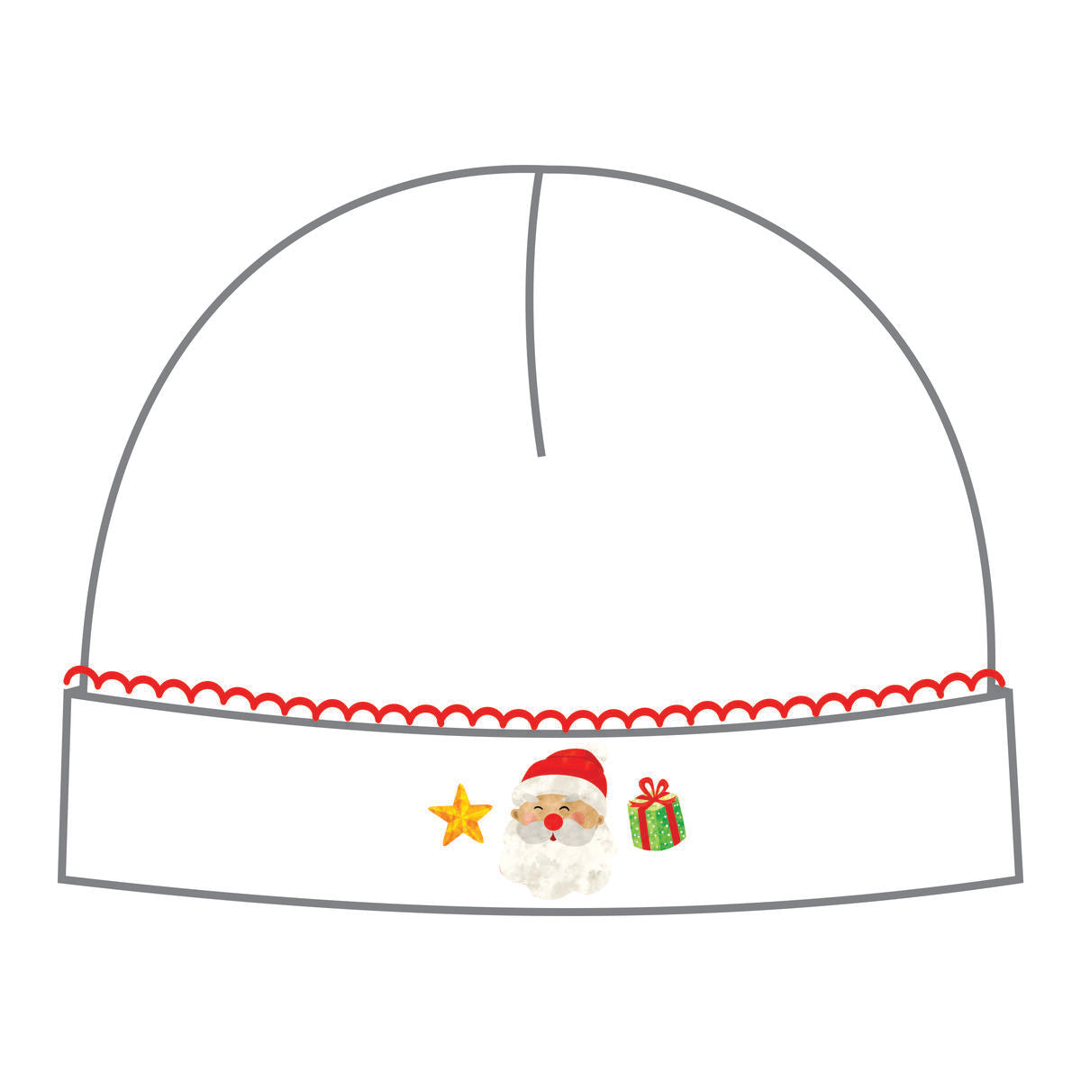 Jolly Holiday Embroidered Hat