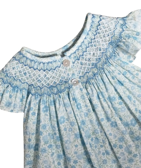 Carly Bishop Smocked Dress + Bloomers Set