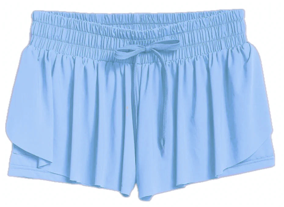 Fly Away Swing Short | CHAMBRAY BLUE