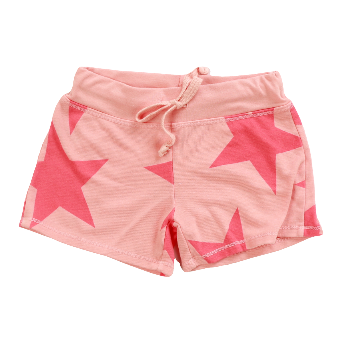 Stars Drawstring Shorts | Coral