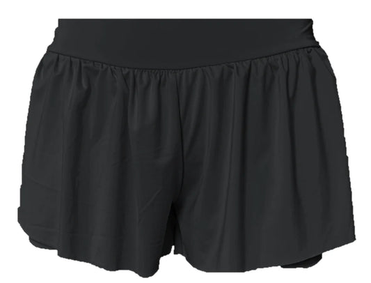 Flowy Short, BLACK