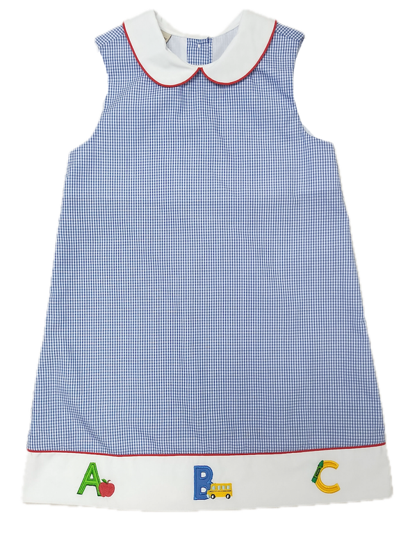Back To School Gingham A Line Dress