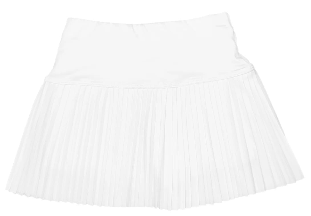 Pleated Skort | White