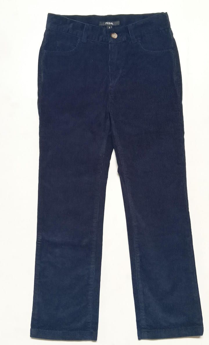 Slim Fit Corduroy Pant | Navy