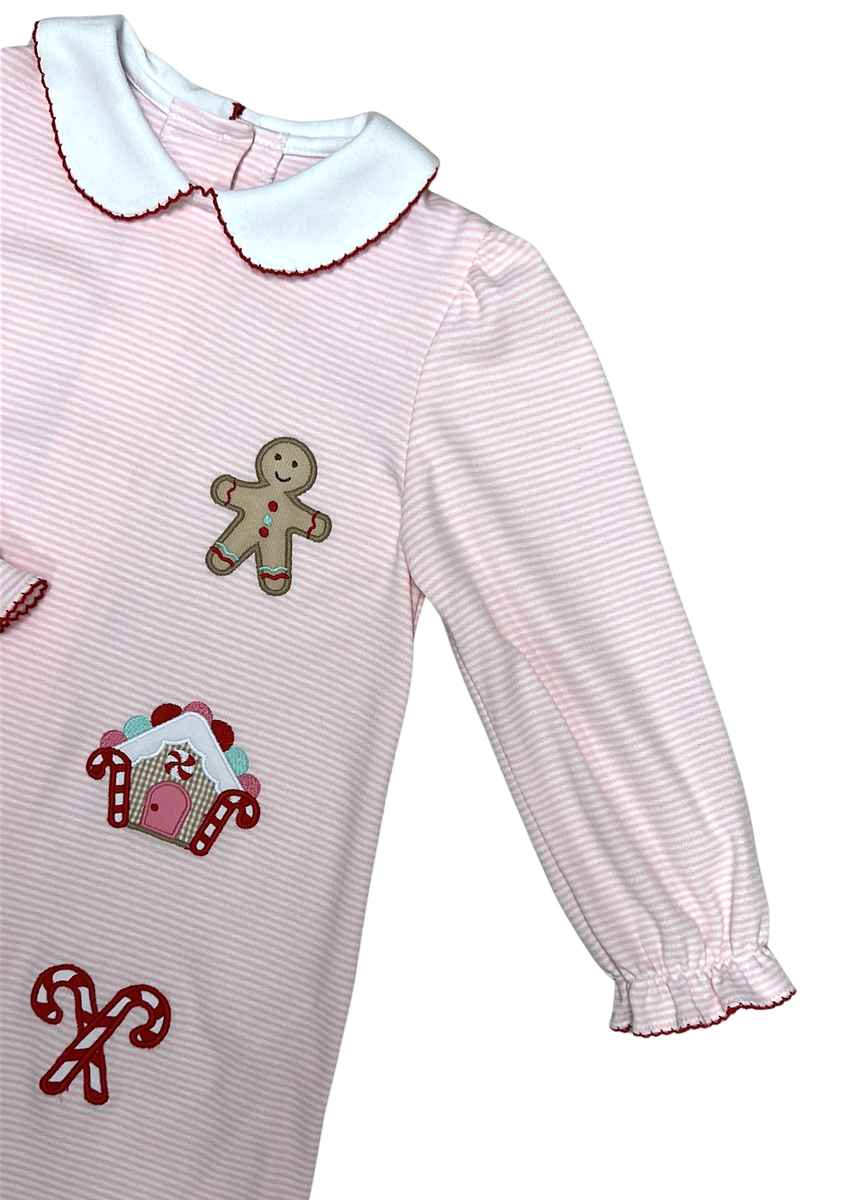 Gingerbread A Line Dress | Pink