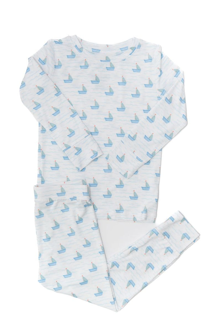 Sail Boats Pajama Set