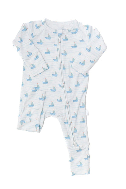 Sail Boats Sleep Romper