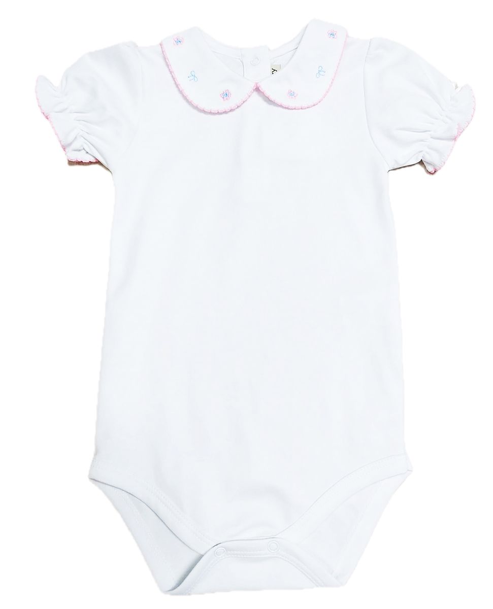 Blue Flowers Diaper Set