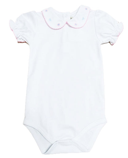 Blue Flowers Diaper Set