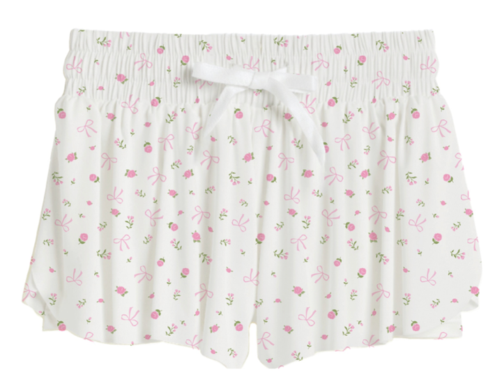 Fly Away Swing Short | Pink Bow