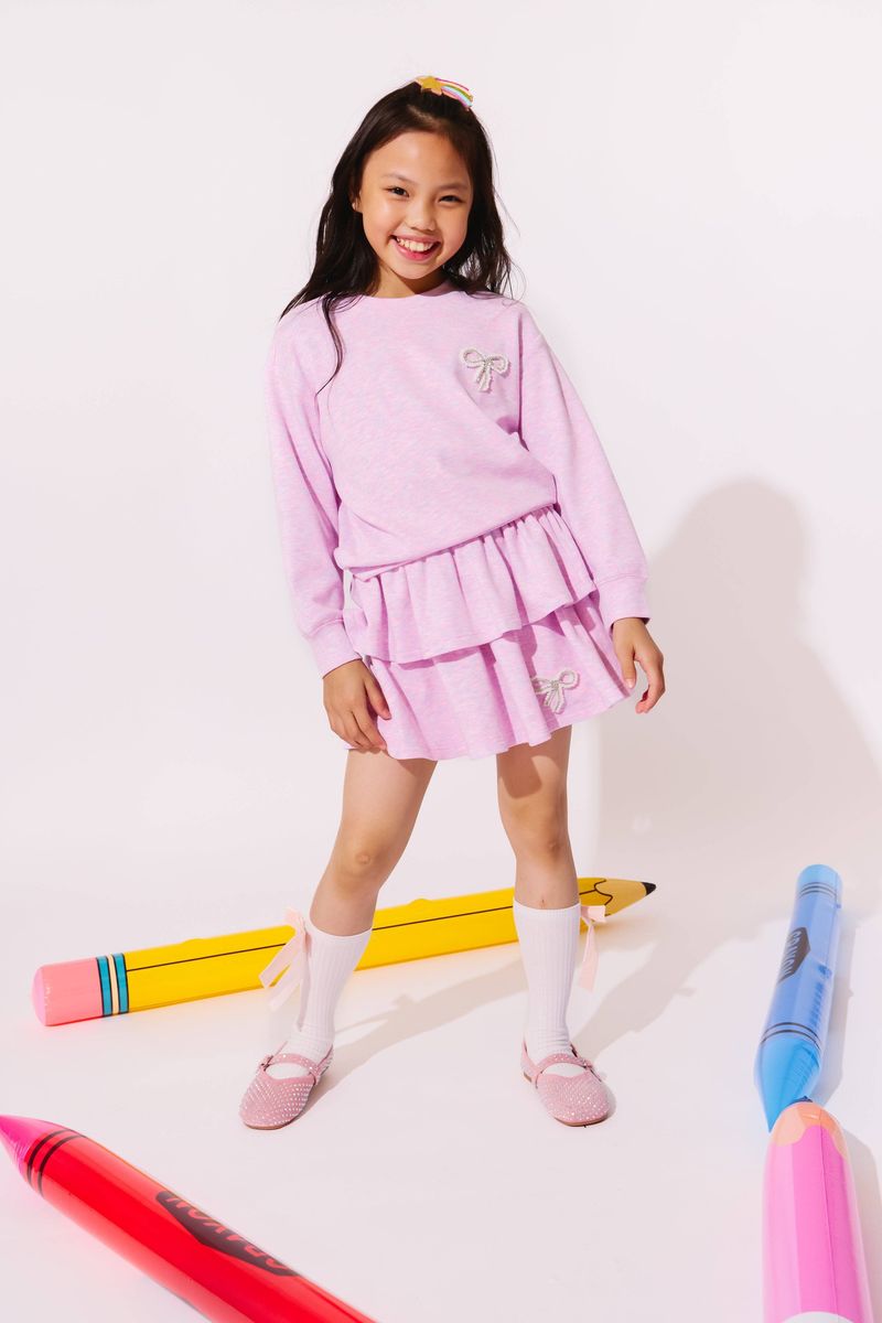 Super Soft Pearl Bow Set