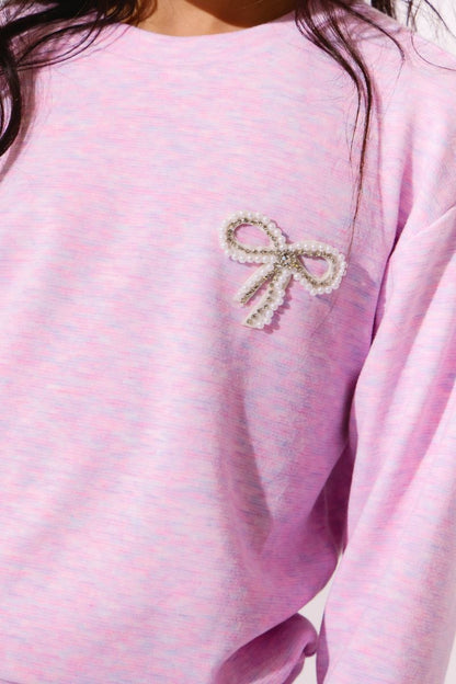 Super Soft Pearl Bow Set