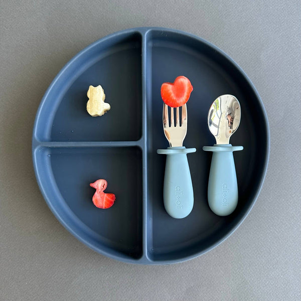 Spoon & Fork Learning Set | Blue