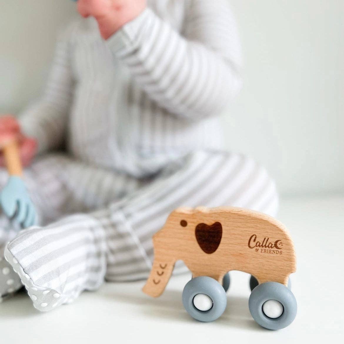 Rollin' Friends - Elephant | Petal Pink