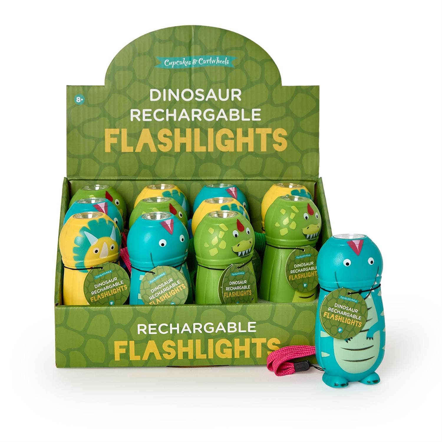 Dino Lights Rechargeable Flashlight