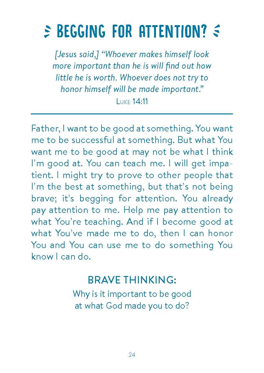 3-Minute Prayers for Brave Boys