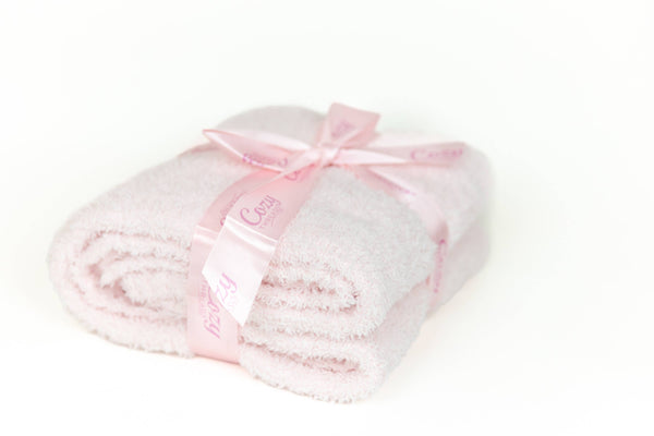 Cozy Baby Receiving Blanket | Pink