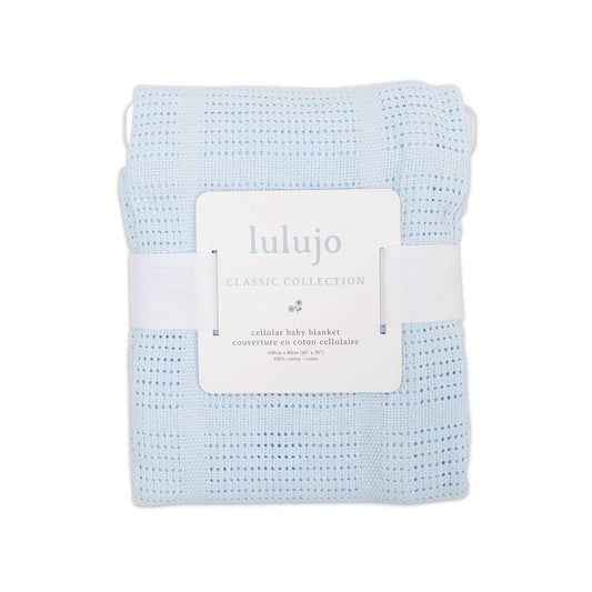 Cellular Blanket - Blue