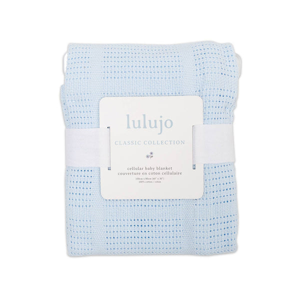 Cellular Blanket - Blue