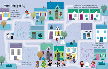Wipe-Clean Halloween Activities | Usborne