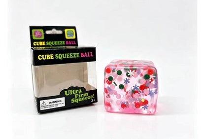 Sugarplum Sparkle Holiday Cube Squishy