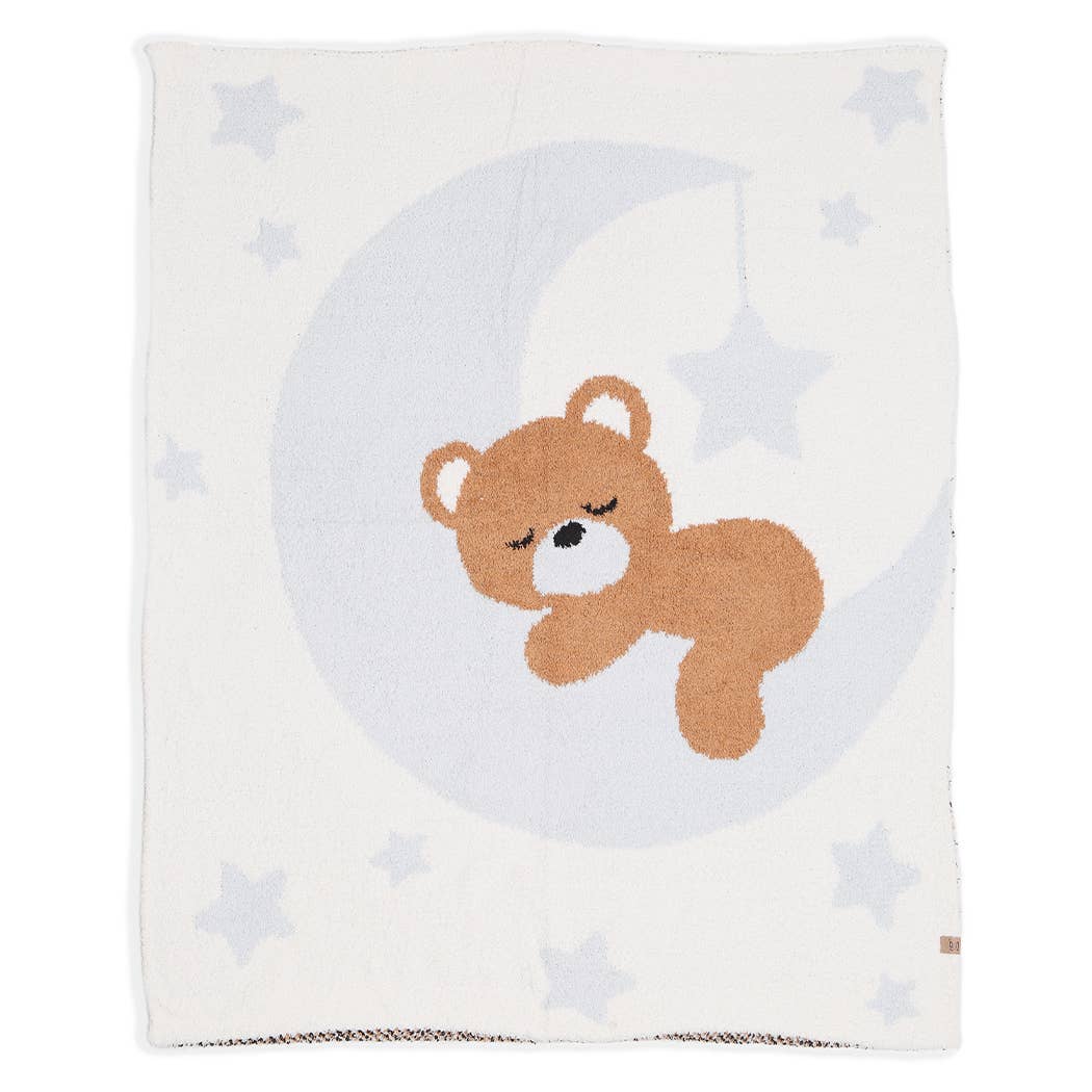 Kids Sleeping Bear Cub Throw Blanket