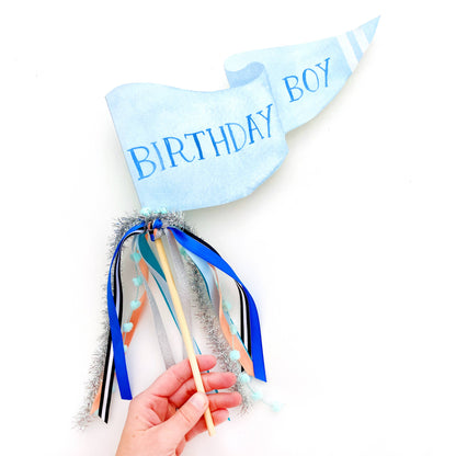 Birthday Boy Party Pennant