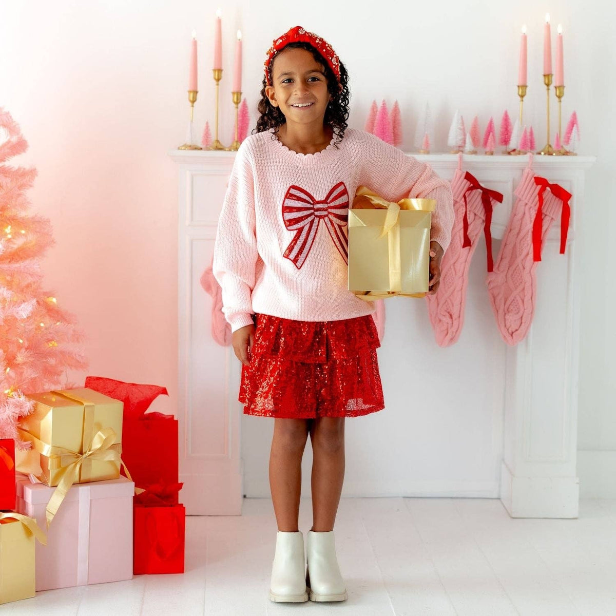 Ruby Sequin Tutu Skirt