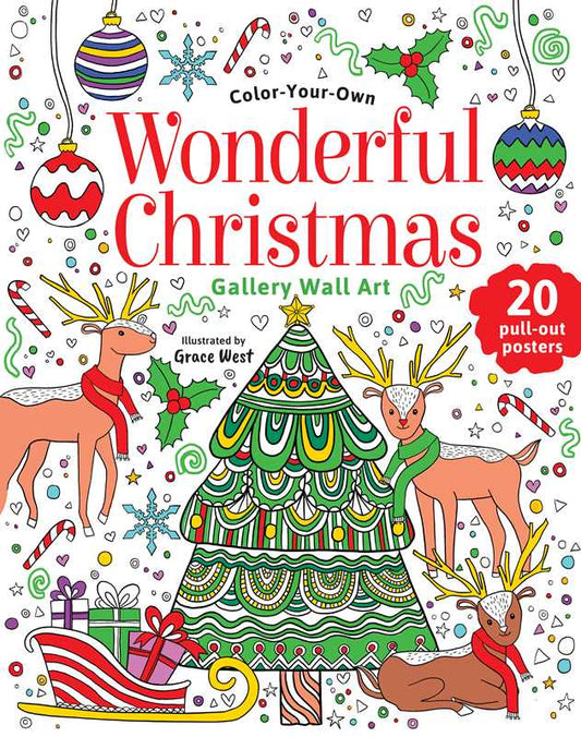 Wonderful Christmas: Coloring Book