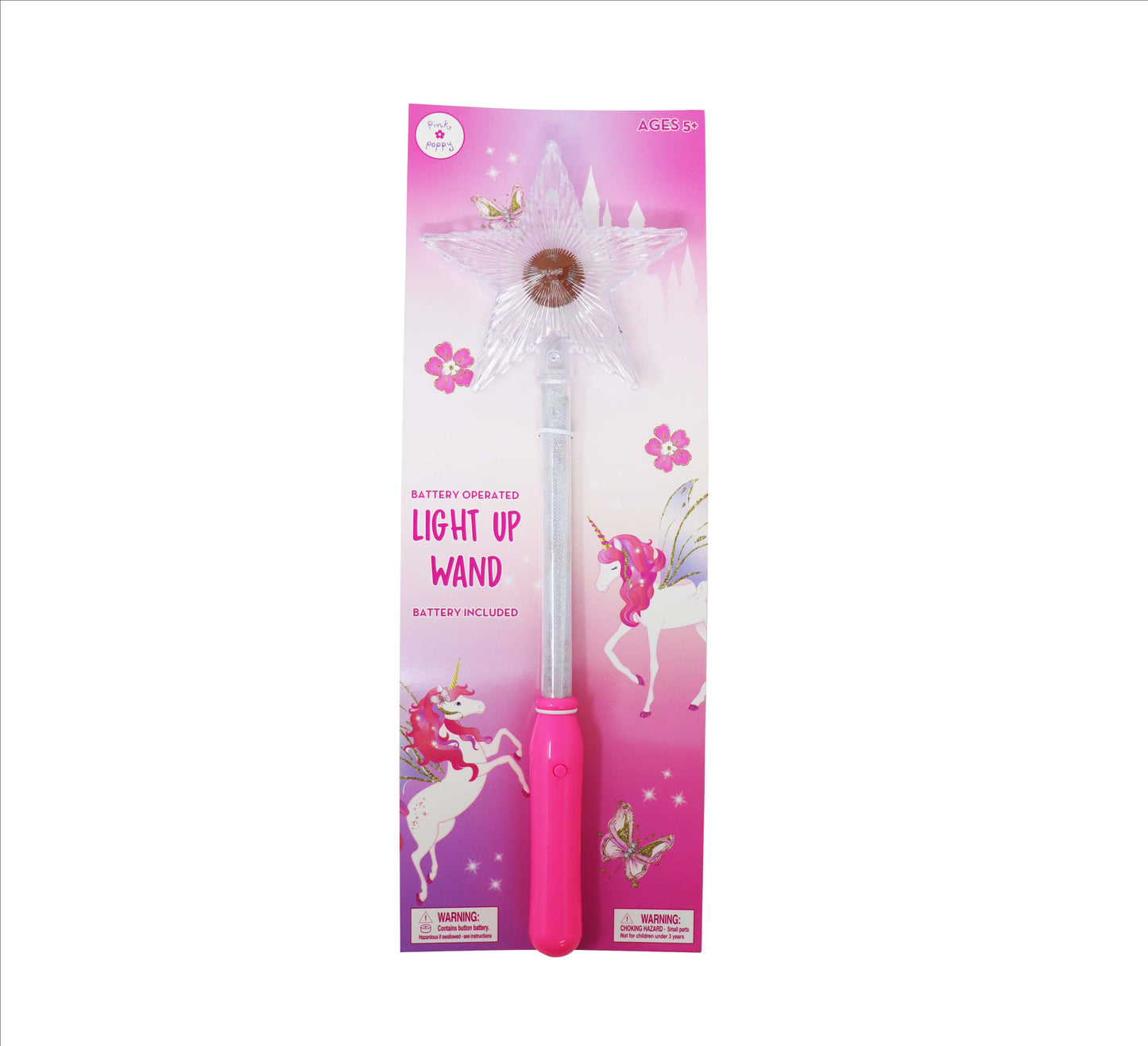 Princess & The Unicorn Light Up Star Wand