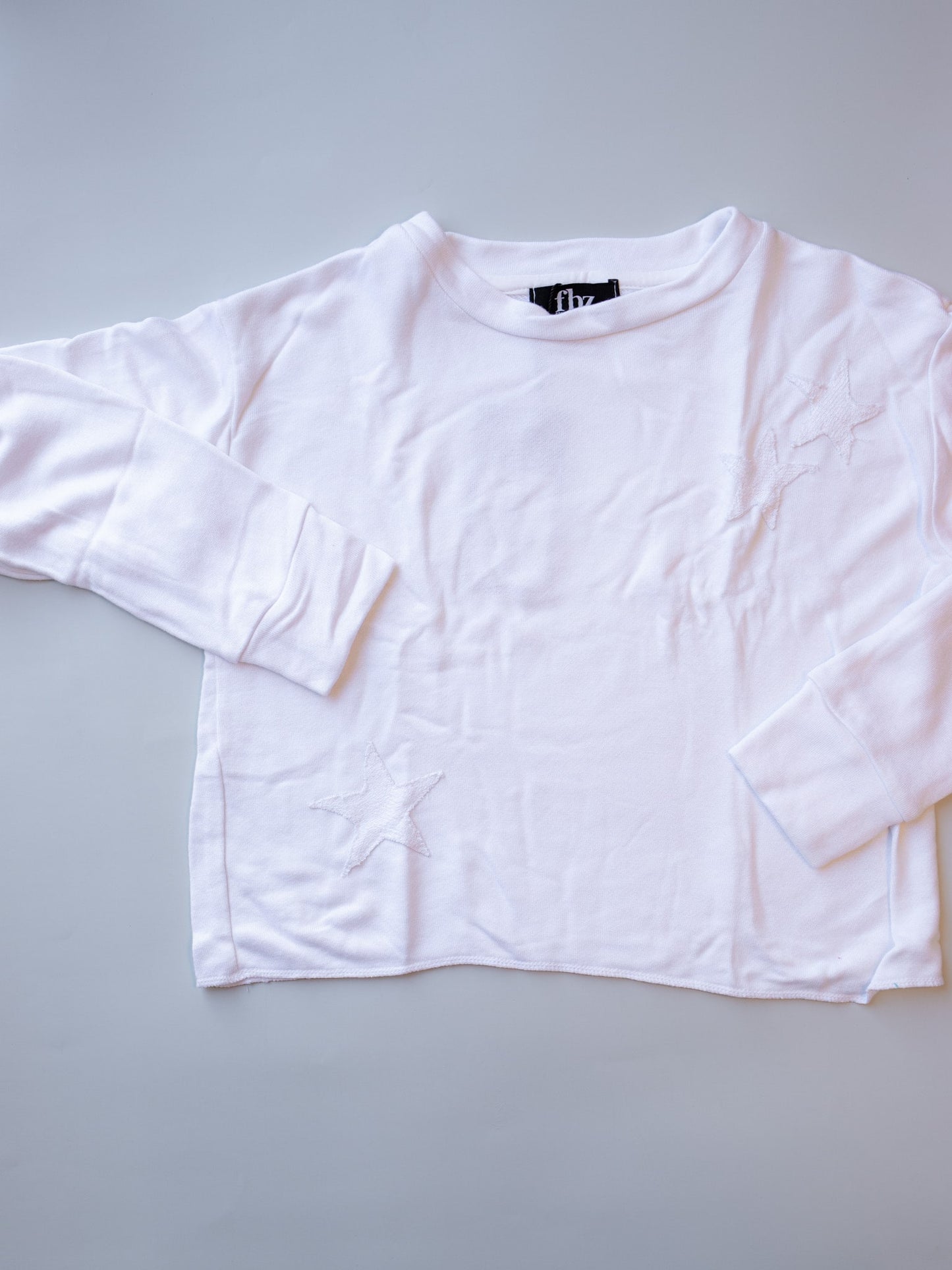 Star Sweatshirt | White